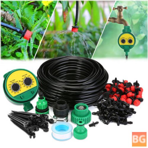 25M Automatic/Manual Watering System Sprinkler for Home