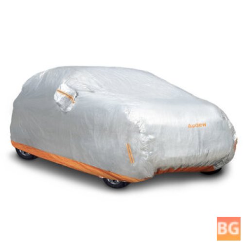 Audew Car Cover - Waterproof, All-Weather Protection with Adjustable Straps & Reflective Strips
