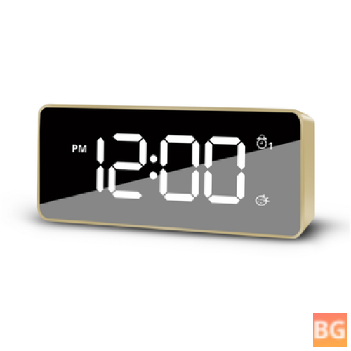 Alarm Clock with LED Light - 12/24H