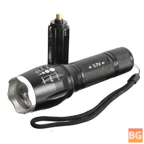 T6 LED Tactical Flashlight - 1000 Lumen
