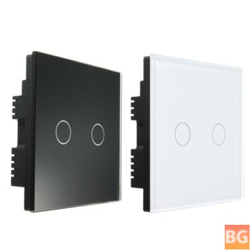 AC wall switch - two switch - double control