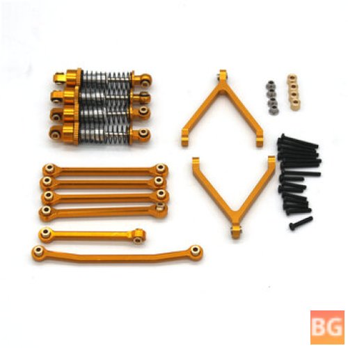 Metal Shock Linkage Set for 1/24 RC Car Spare Parts