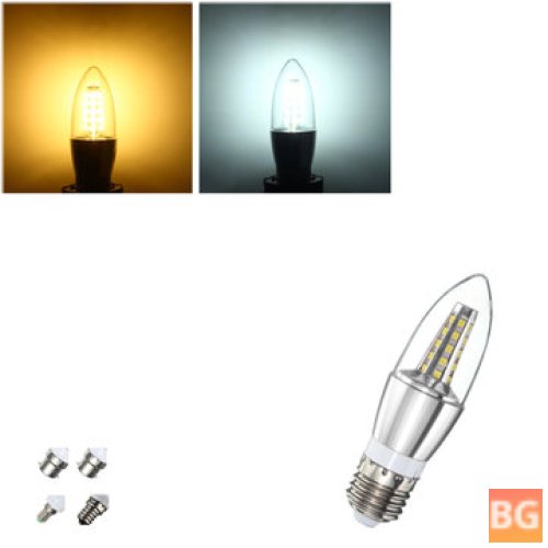 Candle - Warm White - LED - Cone - Bulb - AC85-265V