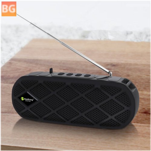 Solar Bluetooth Speaker with 5.0 Subwoofer and TF Card