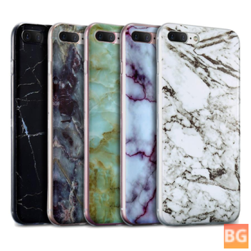 Soft TPU Marble Shockproof Case for iPhone X
