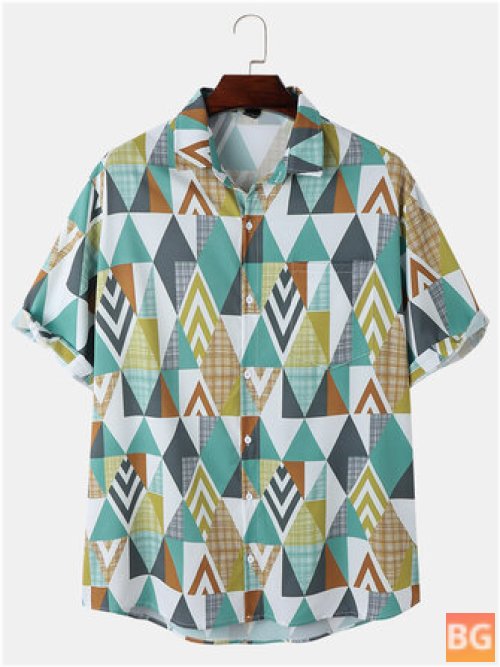 Shirts with a casual Argyle Pattern