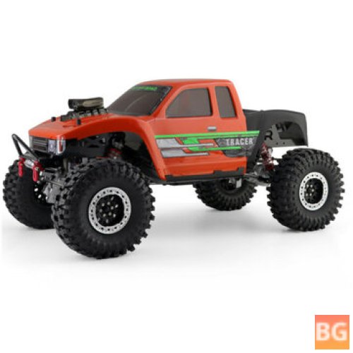 RC Car Tracer Rock Crawler with Electric Remote Control - 1/10