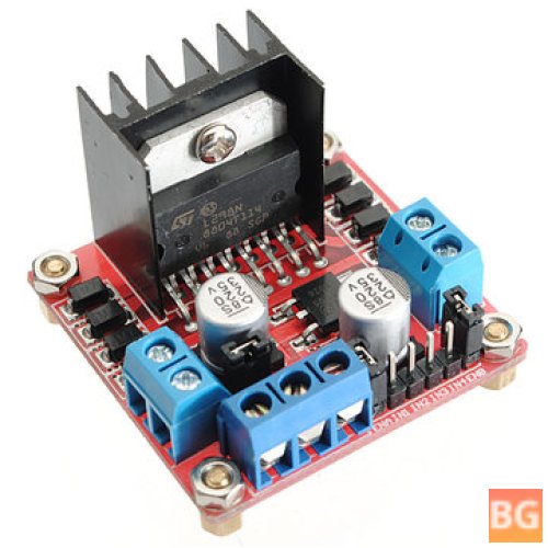 5Pcs L298N Dual H Bridge Stepper Motor Driver Board for Arduino - compatible with Official Arduino Boards