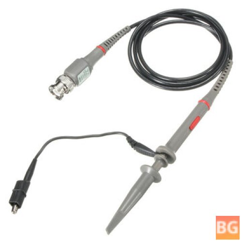 100MHz Oscilloscope Probes with BNC Clip Cable