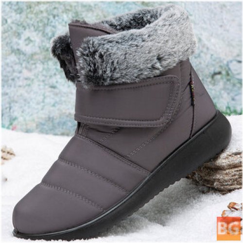 Women's Warm Lined Boots with Velvet Ankle Snow Boots