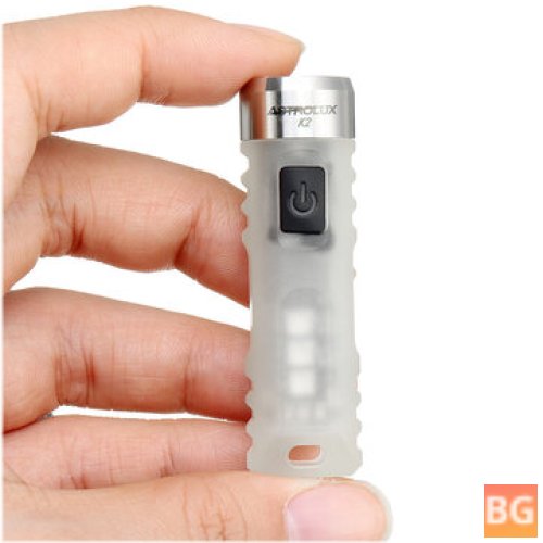Astrolux K2 SST20 LED Pocket Flashlight - Type-C USB - Rechargeable - Mini LED - RGB Red Blue