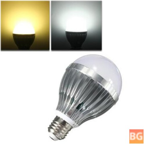 8W Warm White/White LED Bulb - Control Energy Saving Light