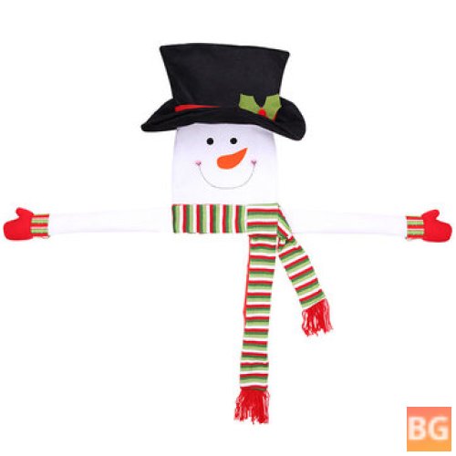 Non-woven Fabric Snowman Topper - Tree Topper