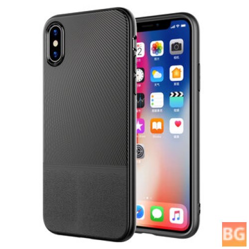 Leather Protective Case for iPhone X