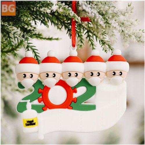 Name Santa Snowman Ornament DIY - Christmas Tree Ornament