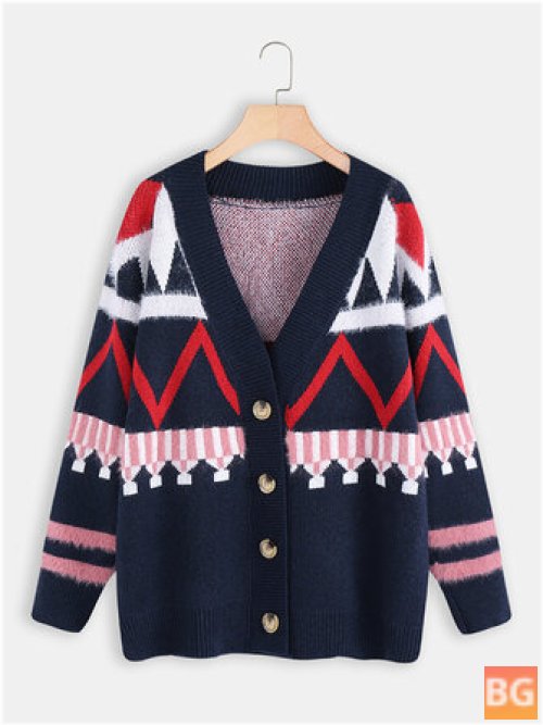 Women's Casual Button-Up Sweaters