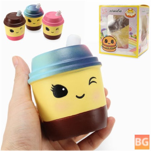 Soft Milk Tea Cup with Packaging - 10cm