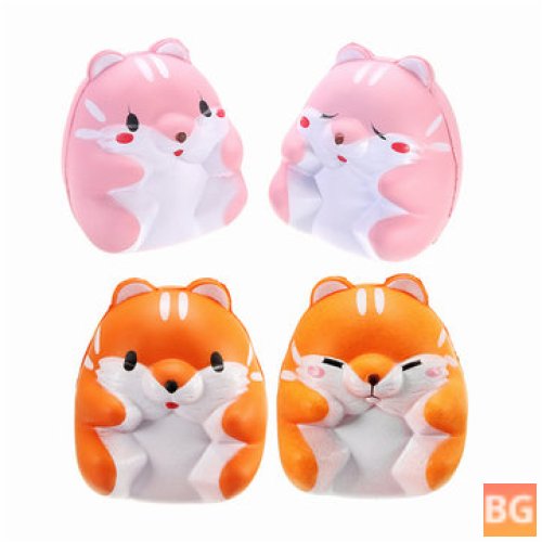 Slow Rising Cute Animals Decor Toy - Squishy Hamster