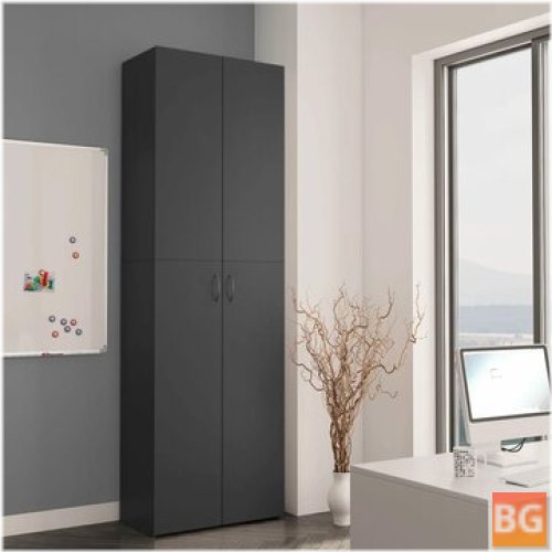 Office Cabinet - Gray 23.6