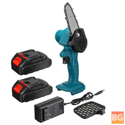 Cordless Mini Chainsaw with 2 Batteries