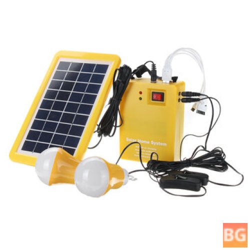 Home Solar Charging Generator with 12V DC Output - Perfect for Solar Panels