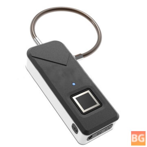 IPRee® 3.7V Smart Anti-theft USB Fingerprint Lock IP65 Waterproof Luggage Bag Safety Security Padlock
