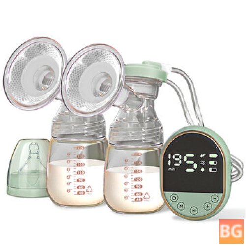 Hand-free Bilateral Breast Pump with Anti-Backflow and 3 Modes