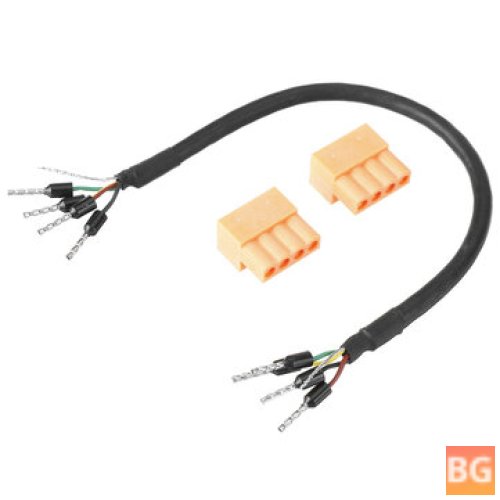 4-Core Shielded Cable with RS485, RS232, and CAN Ports