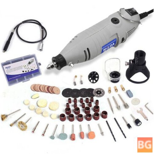 220-V 150W Electric Grinder with Accessories - Mini Rotary Tool