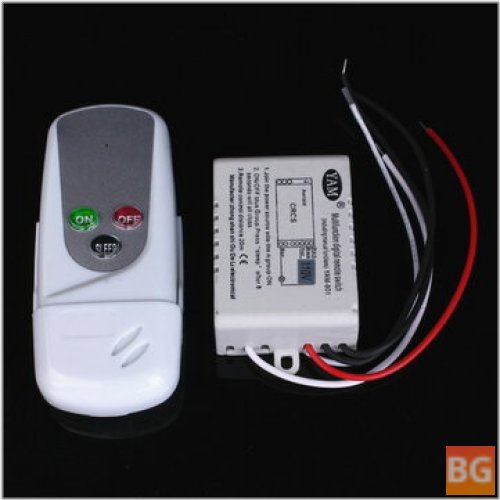 Remote Control for AC110V Wireless Lamps