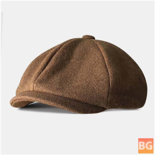 Daily casual hat with a warm British style