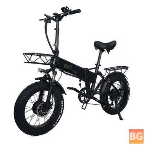 2x 20 Inch Folding Electric Bike with Brompton Chain and Brake