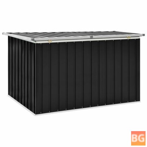 Garden Storage Box Anthracite Gray 58.7