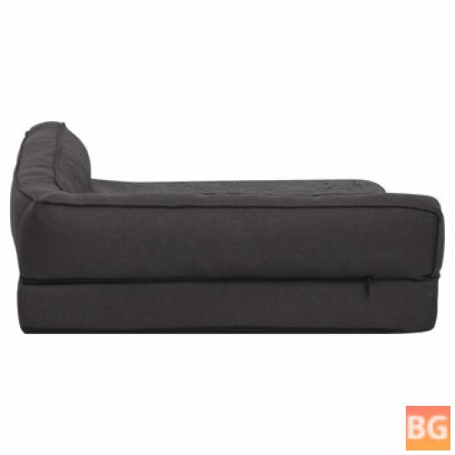 Dog Bed - 75x53CM - Black