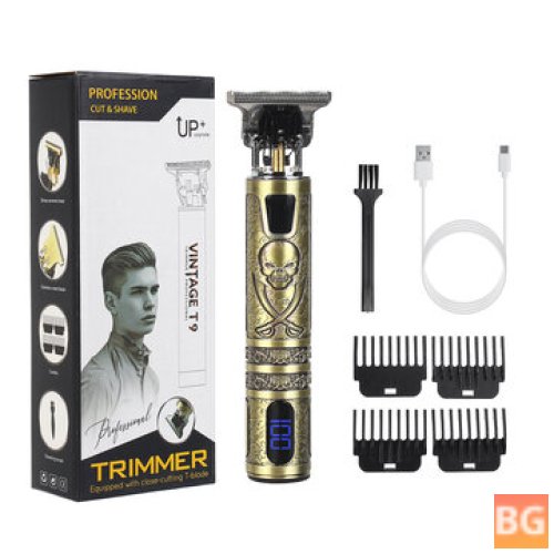 Hair Clipper - USB Charging - Hair Shaver - Digital Display - Haircut Machine