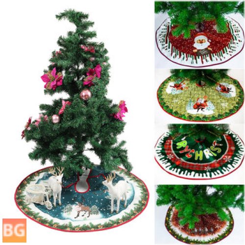 Christmas Tree Skirts - Ornament Skirts - Border Party Decorations