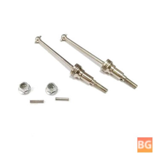 Metal Front CVD Drive Shaft + Pins for 1/16 RC Car Vehicles