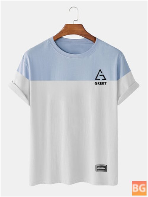 Geo Print Men's Casual T-Shirt