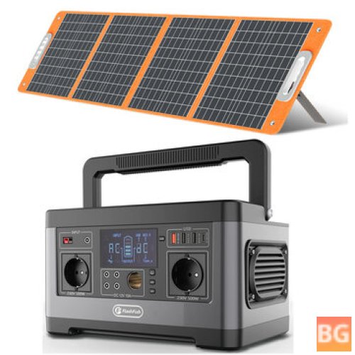 FlashFish P63 Solar Generator for Camping RV Travel