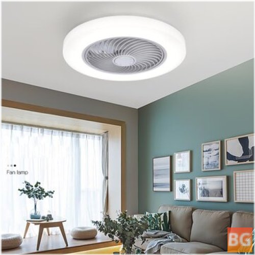 Smart 52cm Ceiling Fan with Lights and Remote Control