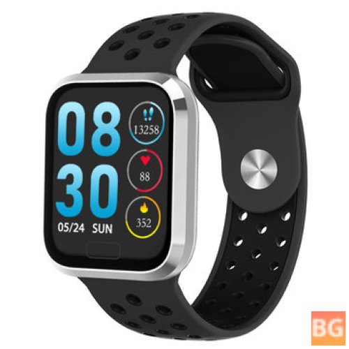 Big Screen Fashion Smart Watch with HR and Blood Pressure Monitor