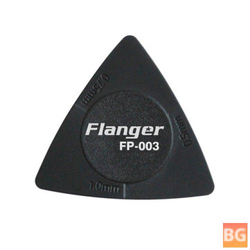 Flanger Guitar Picks - 3 Thicknesses for Acoustic, Bass, and Ukulele