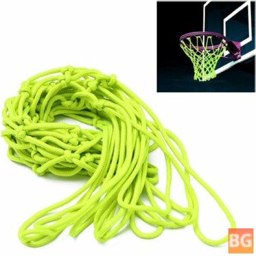 Glow In The Dark Basketball Net - Nylon - Abrasion Resistance - Easy to Install