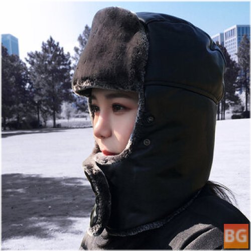 Warm Windproof Ear Face and Eye Protection for Riding