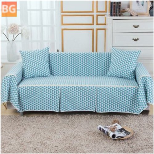 Couch Slipcover for Sofa - Cotton Blend