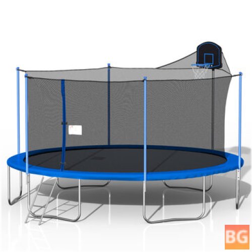 Bominfit 16Inch Trampoline - Aerobic Jump Training Gym Exercise for Kids