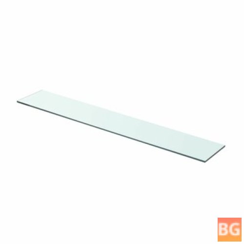 Shelf Panel Glass with Clear 31.5