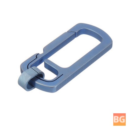 Titanium Keychain Corkscrew Key Ring
