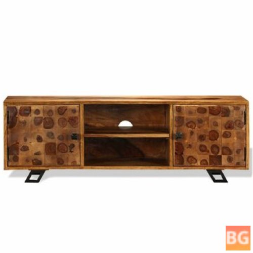TV Cabinet - Solid Sheesham Wood 47.2