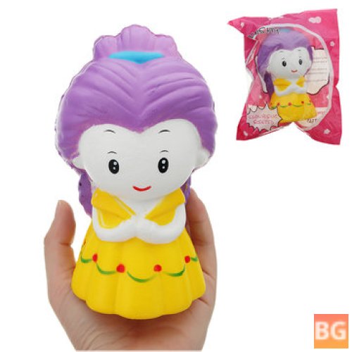 Snow White Princess Squishy 15.5*9.5CM Slow Rising Toy with Box Collection Gift Soft Toy